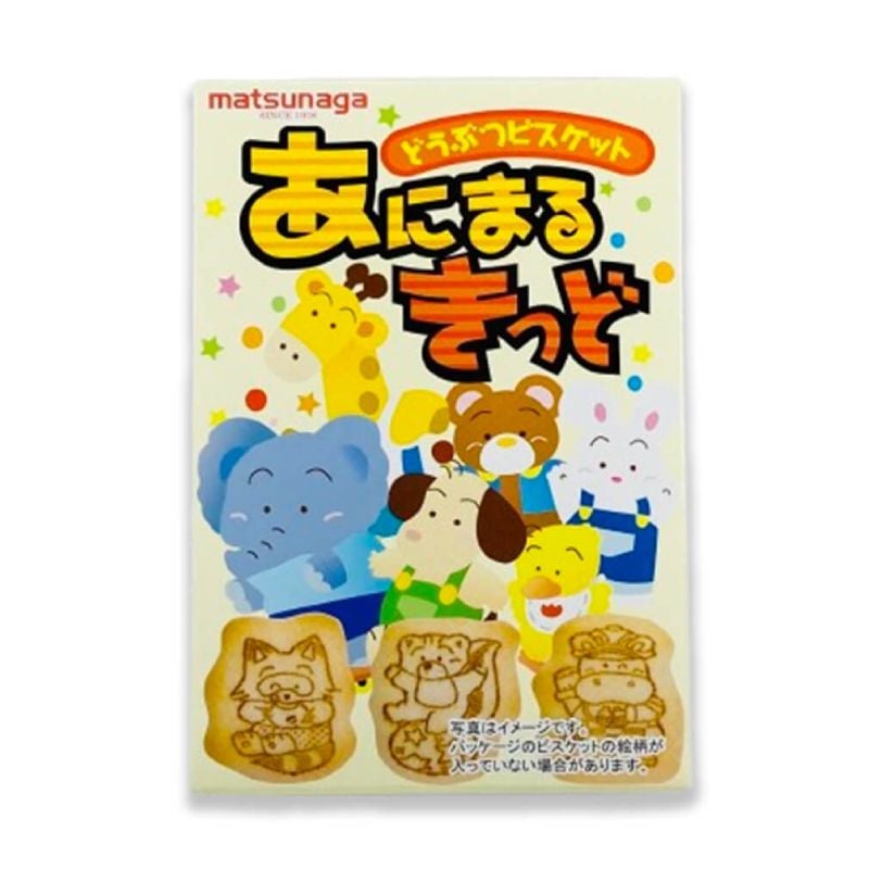 Bánh quy MATSUNAGA cho bé hình động vật