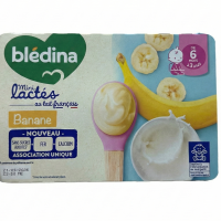 Sữa chua Bledina vị Chuối 6m+