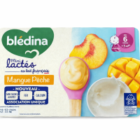 Sữa chua Bledina vị Xoài Đào 6m+