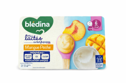 Sữa chua Bledina vị Xoài Đào 6m+