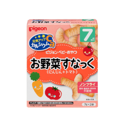 Bánh ăn dặm Pigeon bổ sung Canxi  7m -vị Rau củ+ Cà Rốt+ Cà Chua
